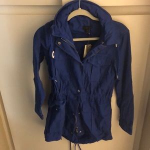 [jcrew] NWT hooded anorak coat
